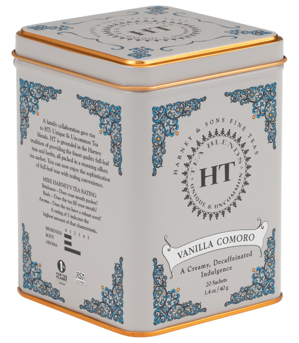 Harney & Sons Fine Teas Decaf Vanilla Comoro Tea - lily & onyx