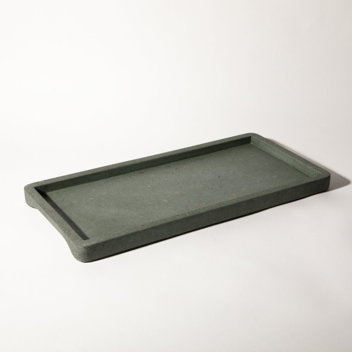 Pretti.Cool Decorative Tray | Dark Green Terrazzo