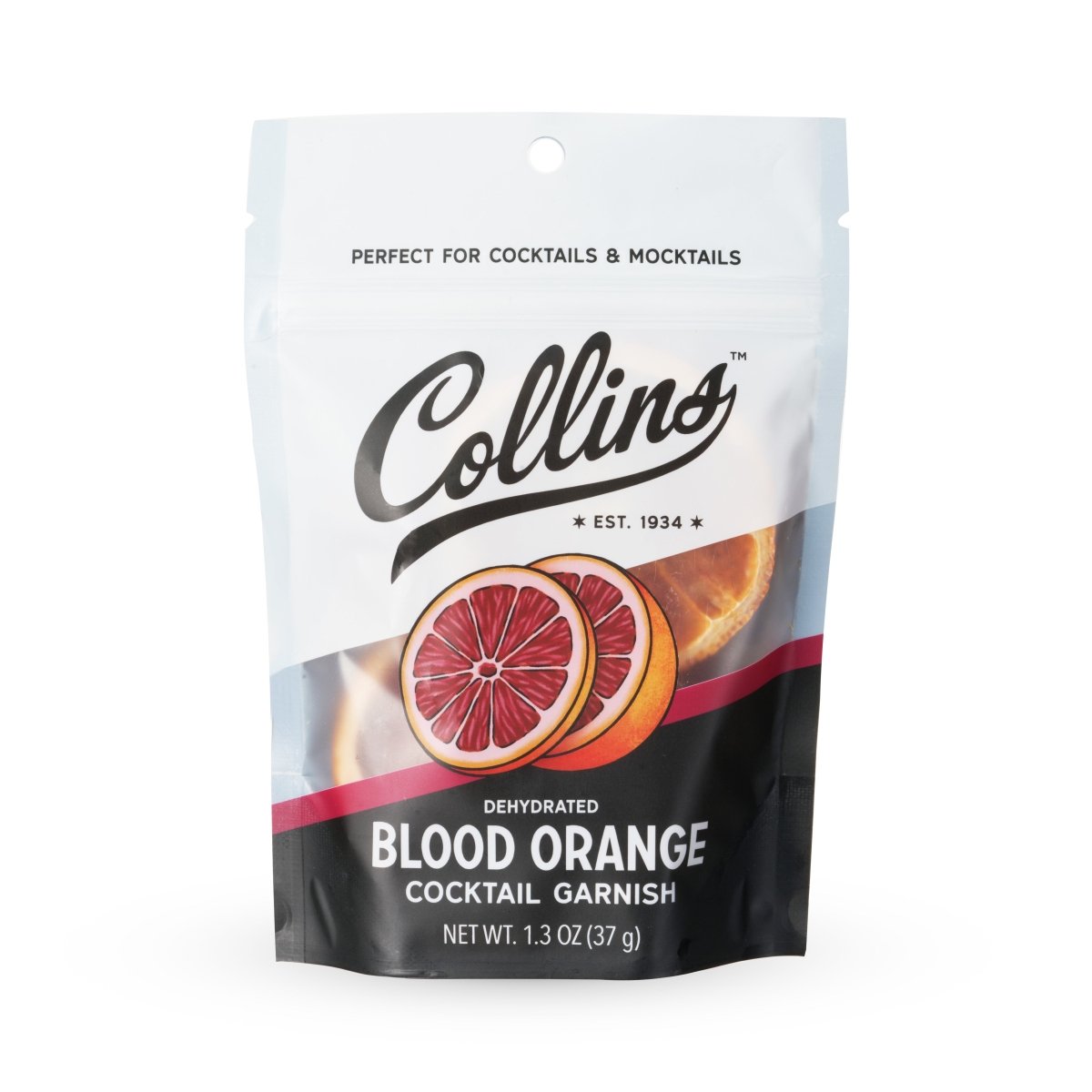Collins Dehydrated Blood Orange Cocktail Garnish, 1.3 oz - lily & onyx