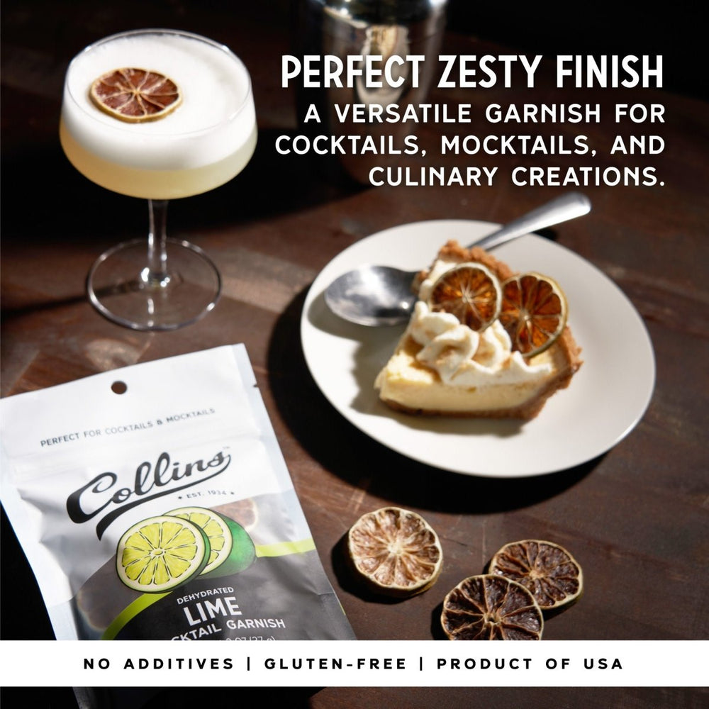 
                      
                        Collins Dehydrated Lime Cocktail Garnish, 1.3 oz - lily & onyx
                      
                    