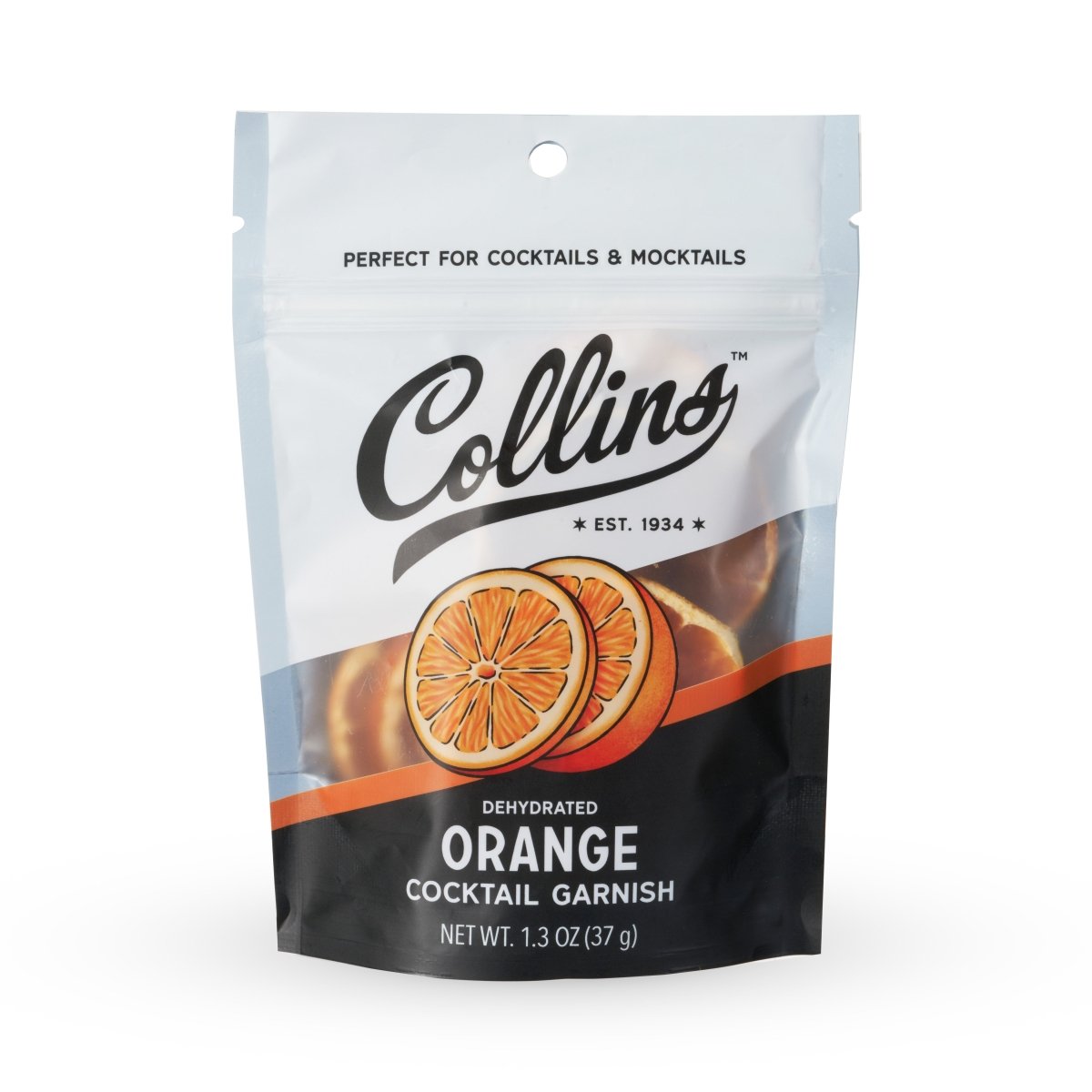 Collins Dehydrated Orange Cocktail Garnish, 1.3 oz - lily & onyx