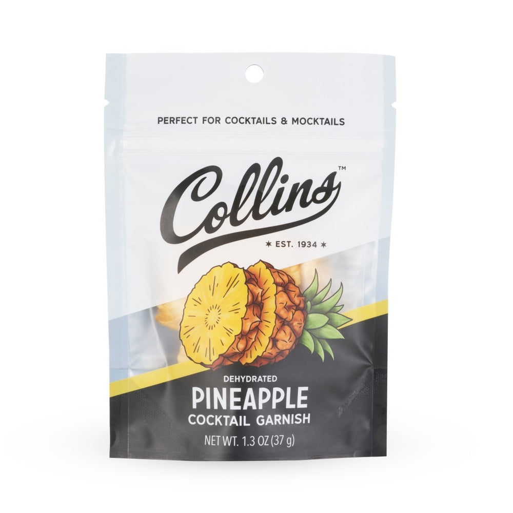 Collins Dehydrated Pineapple Cocktail Garnish, 1.3 oz - lily & onyx