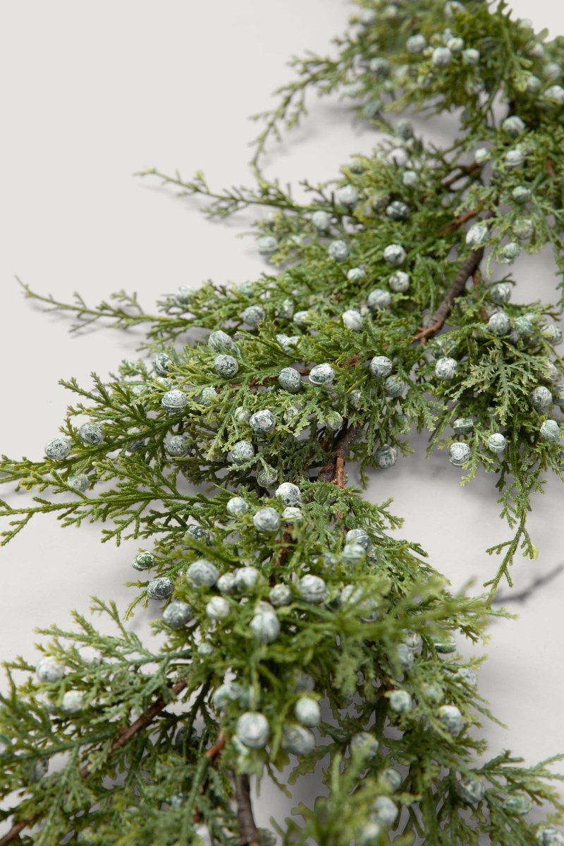 Afloral Deluxe Artificial Oregon Juniper Garland - 48