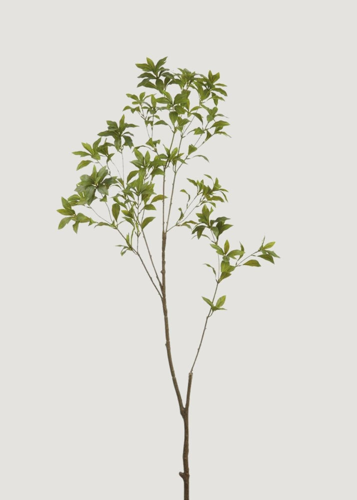 Afloral Deluxe Tall Japonica Fake Leaf Branch - 59" - lily & onyx