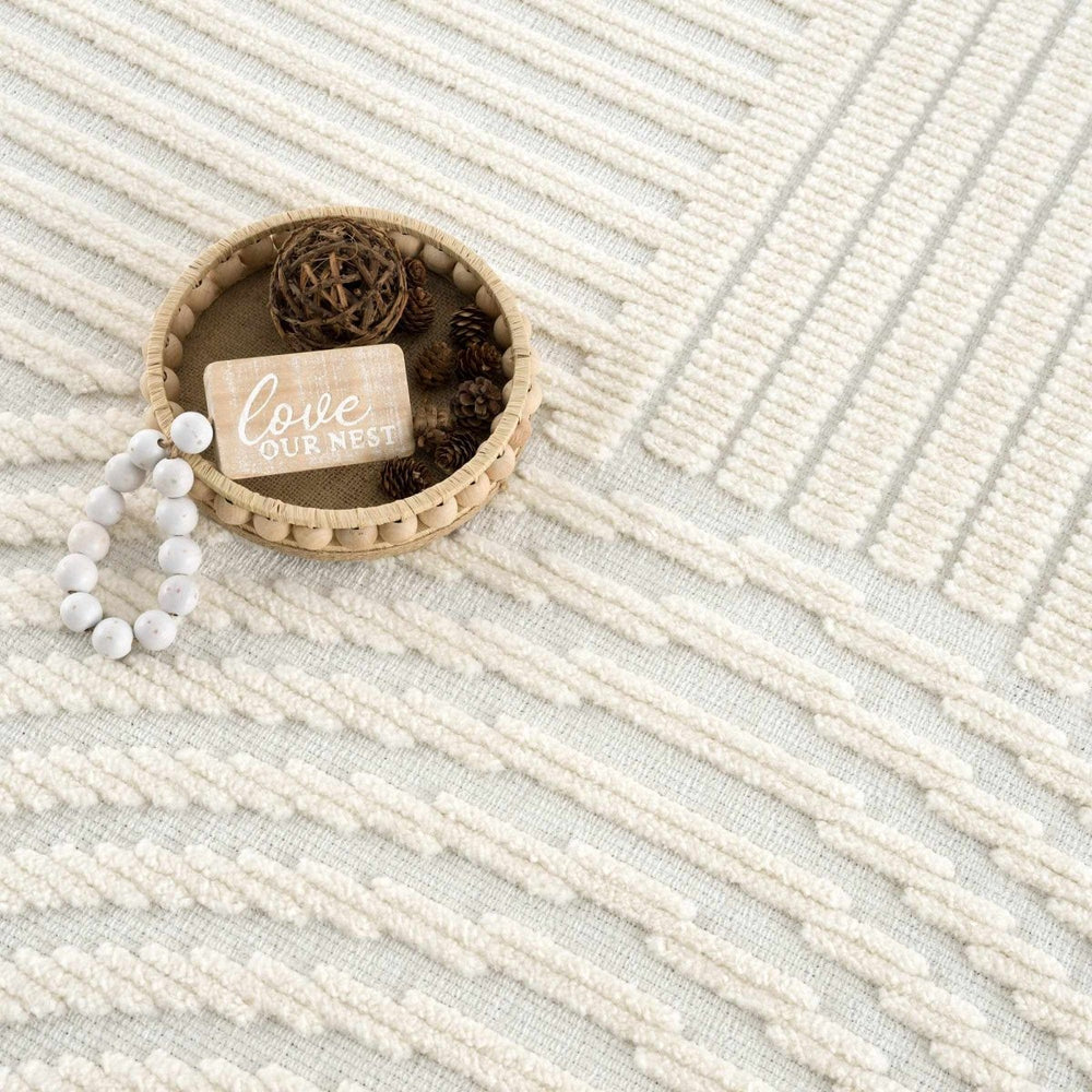
                      
                        Hauteloom Deron White Washable Area Rug - lily & onyx
                      
                    