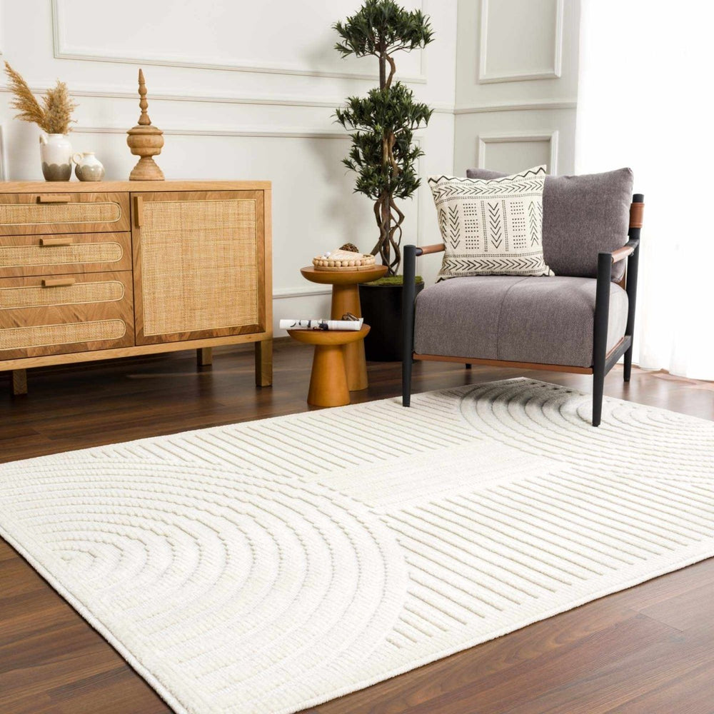 
                      
                        Hauteloom Deron White Washable Area Rug - lily & onyx
                      
                    