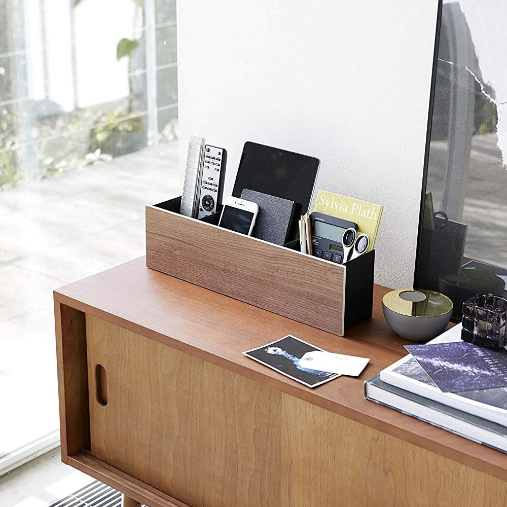 
                      
                        Yamazaki Home Desk Organizer - Two Sizes - Steel + Wood - lily & onyx
                      
                    