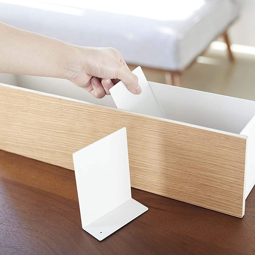 
                      
                        Yamazaki Home Desk Organizer - Two Sizes - Steel + Wood - lily & onyx
                      
                    