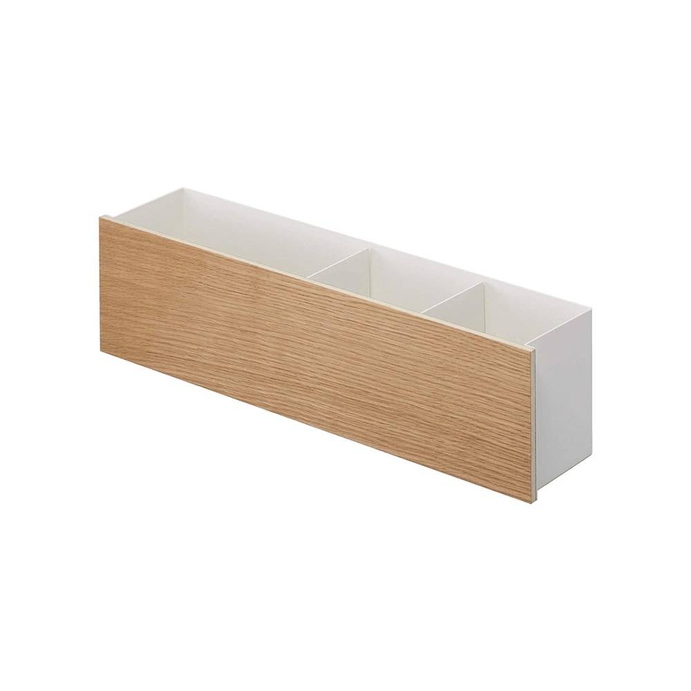 
                      
                        Yamazaki Home Desk Organizer - Two Sizes - Steel + Wood - lily & onyx
                      
                    