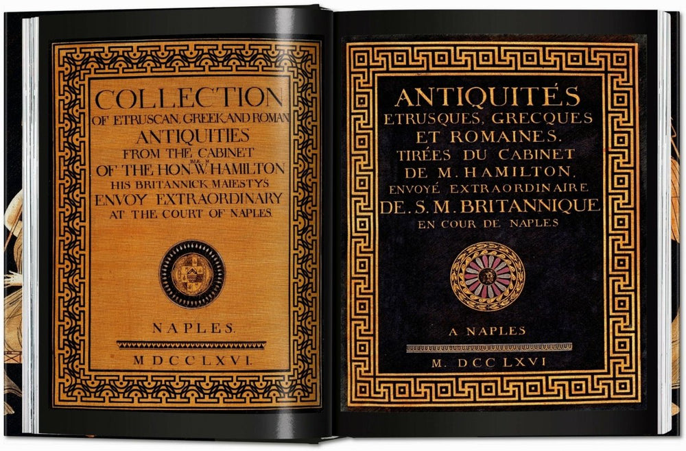 TASCHEN D'Hancarville. The Complete Collection of Antiquities from the Cabinet of Sir William Hamilton (German, French, English) - lily & onyx