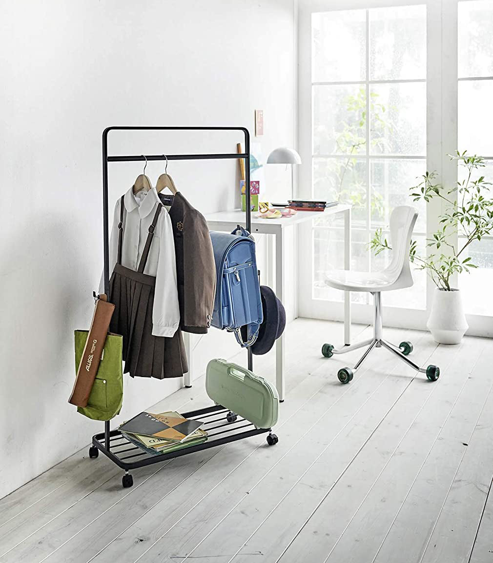 Kids' Rolling Coat Rack, 45" H