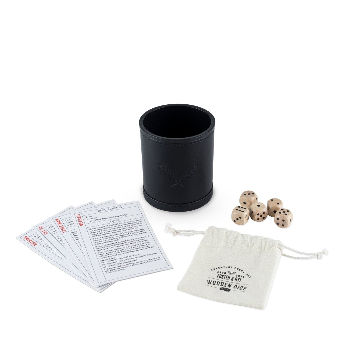 Foster & Rye Dice Drinking Game - lily & onyx