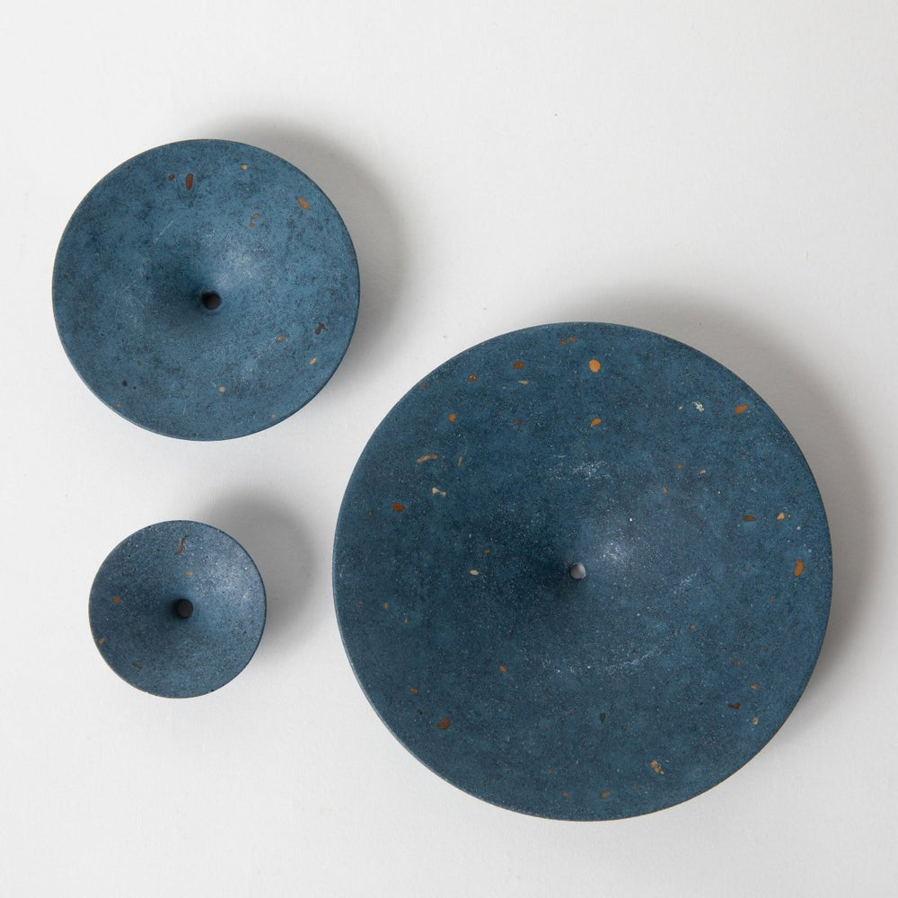 Pretti.Cool Dimple Wall Hook, Large | Cobalt Terrazzo - lily & onyx