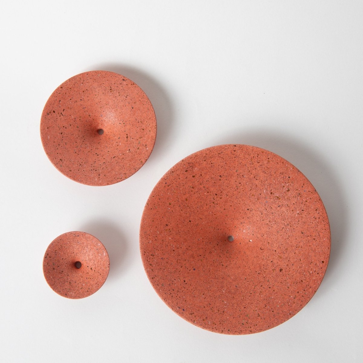 Pretti.Cool Dimple Wall Hook, Large | Coral Terrazzo - lily & onyx