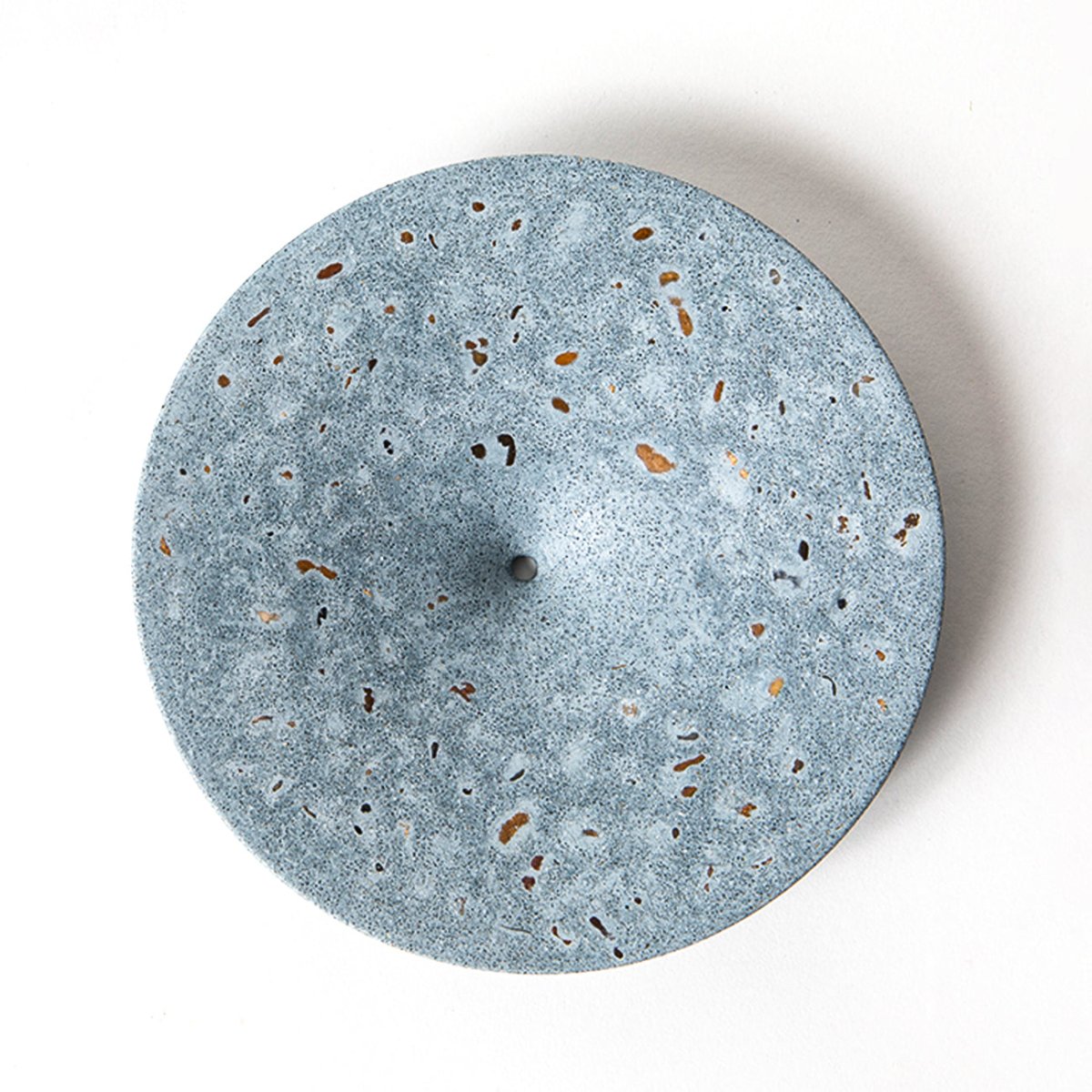 Pretti.Cool Dimple Wall Hook, Large | Light Blue Terrazzo - lily & onyx