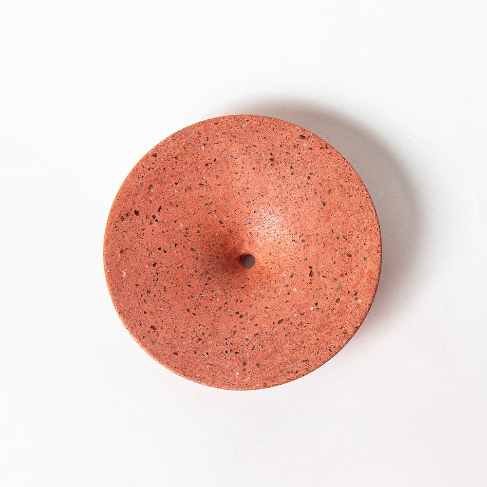 Pretti.Cool Dimple Wall Hook, Medium | Coral Terrazzo - lily & onyx