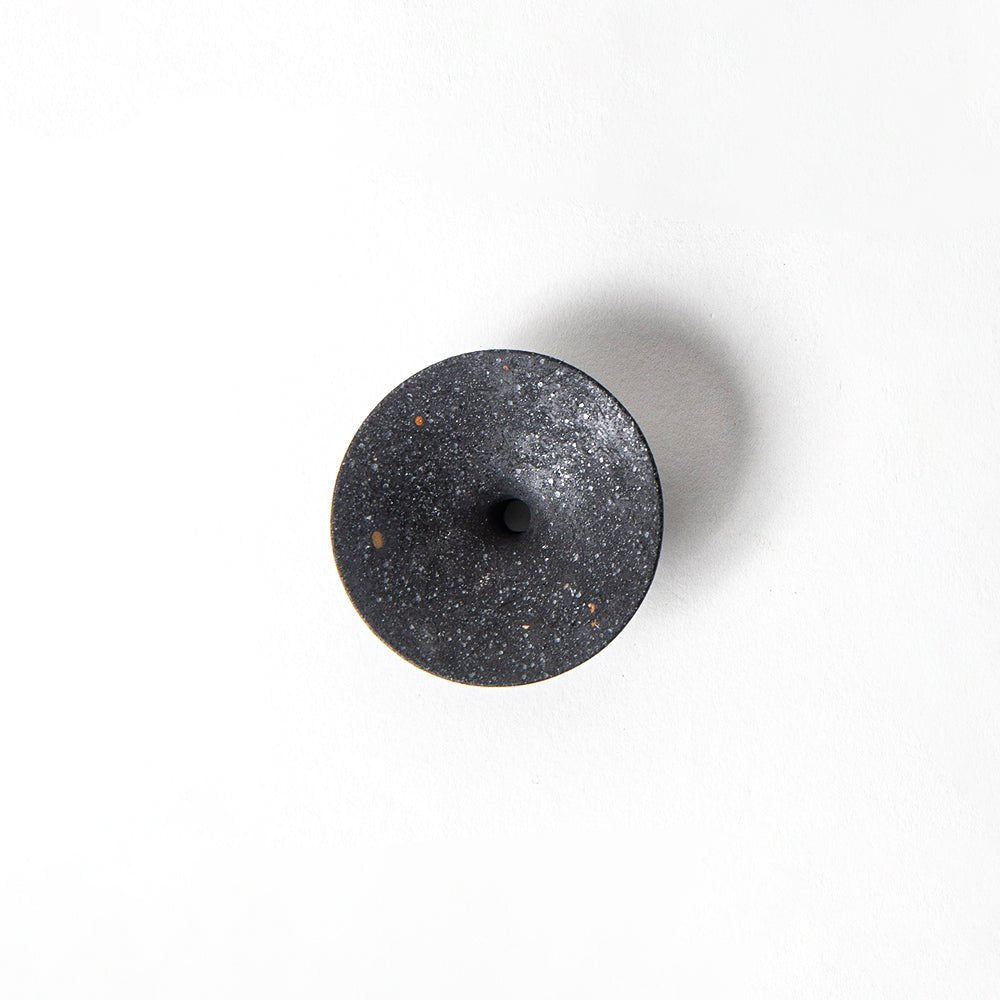 Pretti.Cool Dimple Wall Hook, Small | Black Terrazzo - lily & onyx