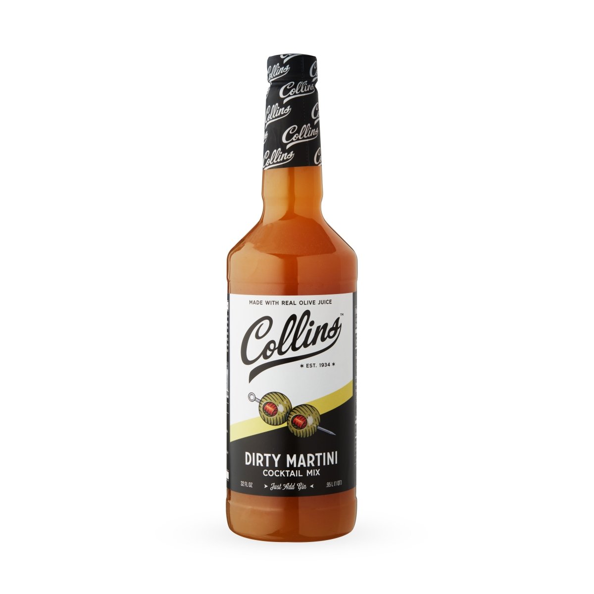 Collins Dirty Martini Cocktail Mix, 32 oz - lily & onyx