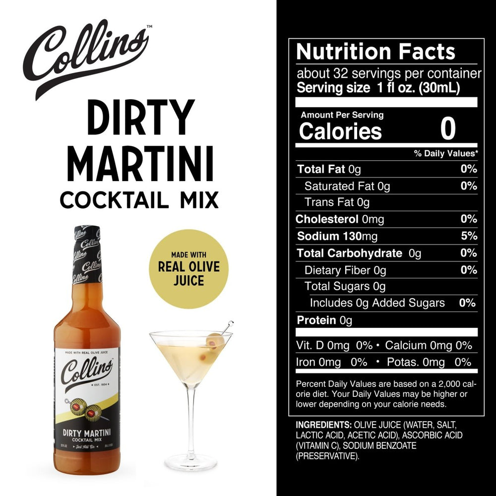 
                      
                        Collins Dirty Martini Kit - lily & onyx
                      
                    