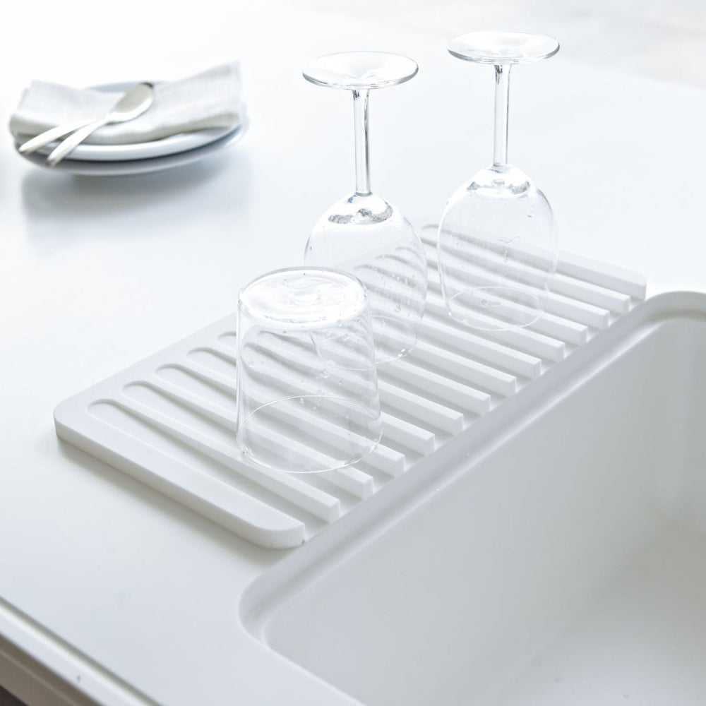 Yamazaki Home Dish Drainer Tray - Silicone - lily & onyx