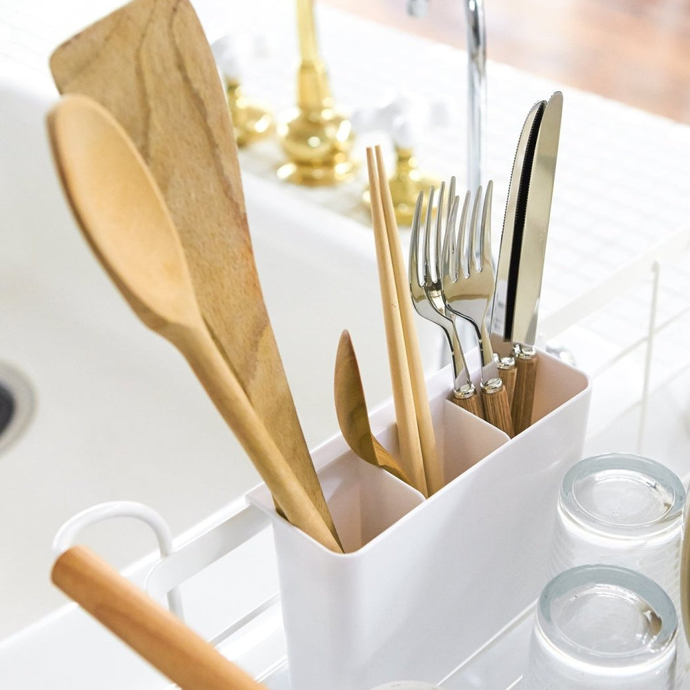 
                      
                        Yamazaki Home Dish Rack - Steel + Wood - lily & onyx
                      
                    