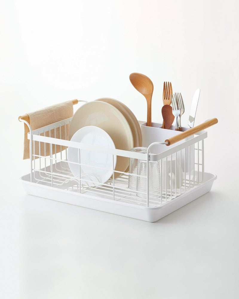 
                      
                        Yamazaki Home Dish Rack - Steel + Wood - lily & onyx
                      
                    