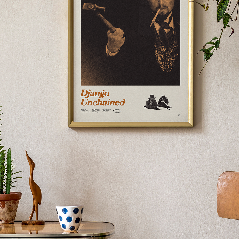 
                      
                        Django Unchained Art Print
                      
                    
