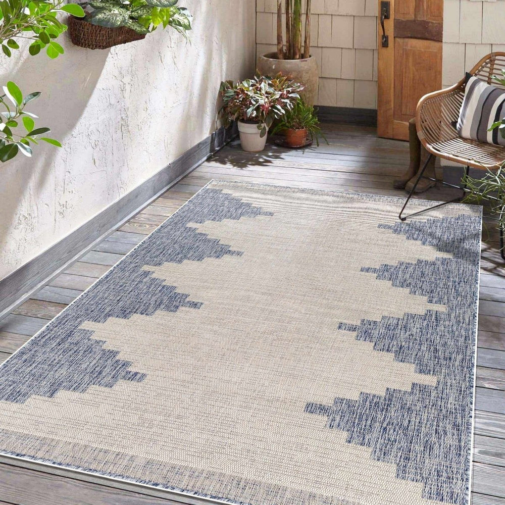 
                      
                        Hauteloom Djugun Blue Outdoor Rug - lily & onyx
                      
                    
