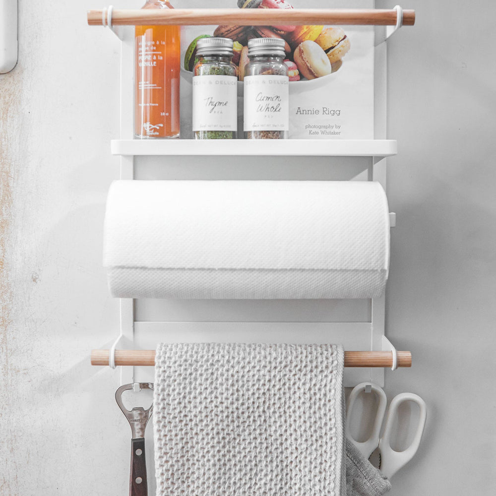 
                      
                        Magnetic Kitchen Organizer - Steel + Wood
                      
                    