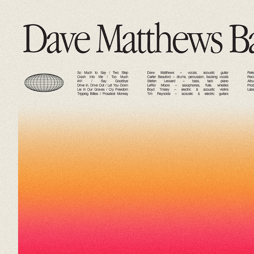 
                      
                        Dave Matthews Band - Crash Art Print
                      
                    