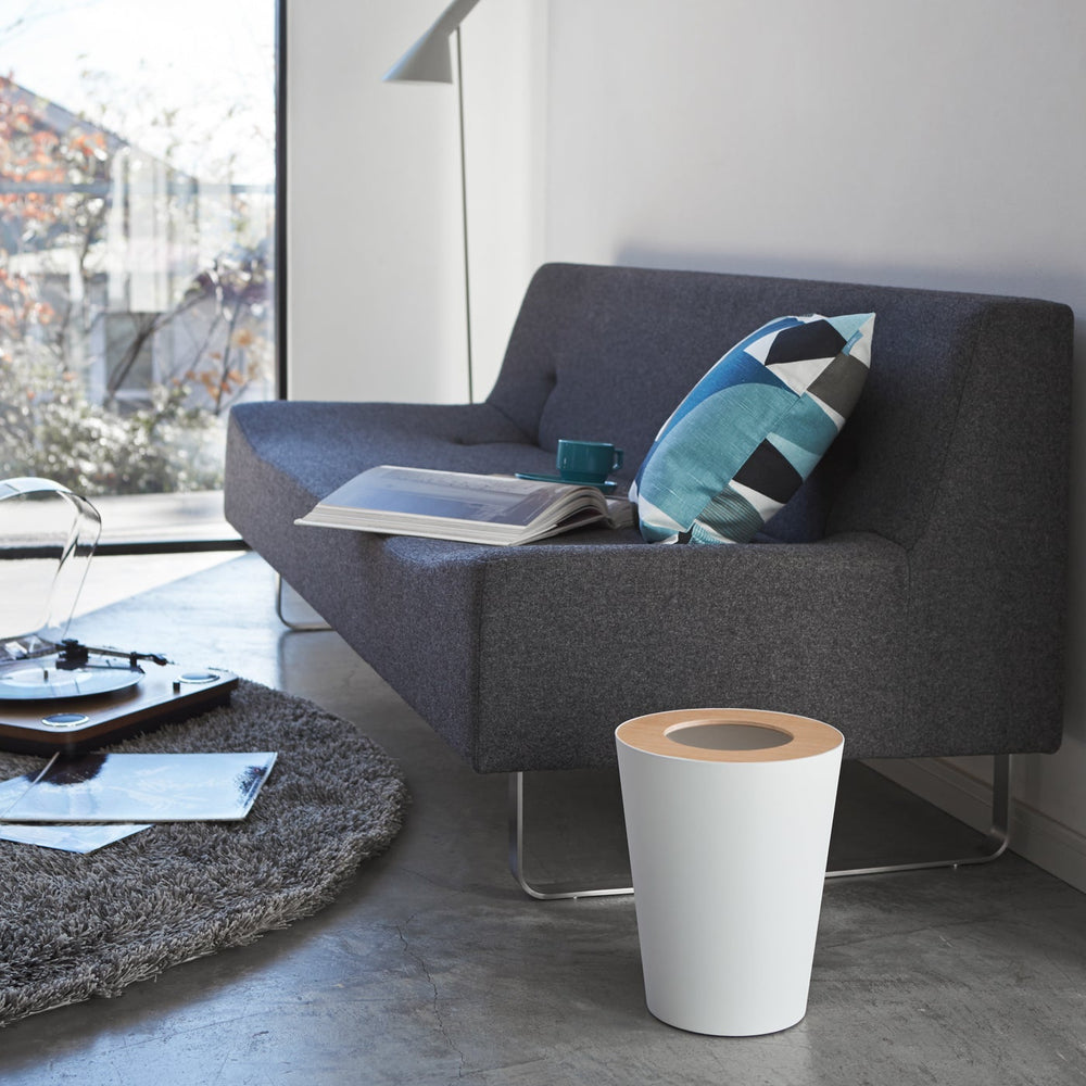 
                      
                        Steel Trash Can - Two Styles
                      
                    