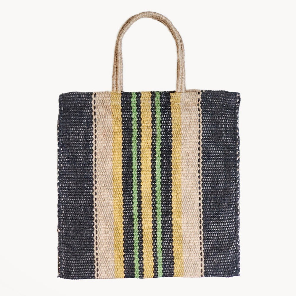 
                      
                        KORISSA Dora Jute Tote Bag - Multi Navy - lily & onyx
                      
                    