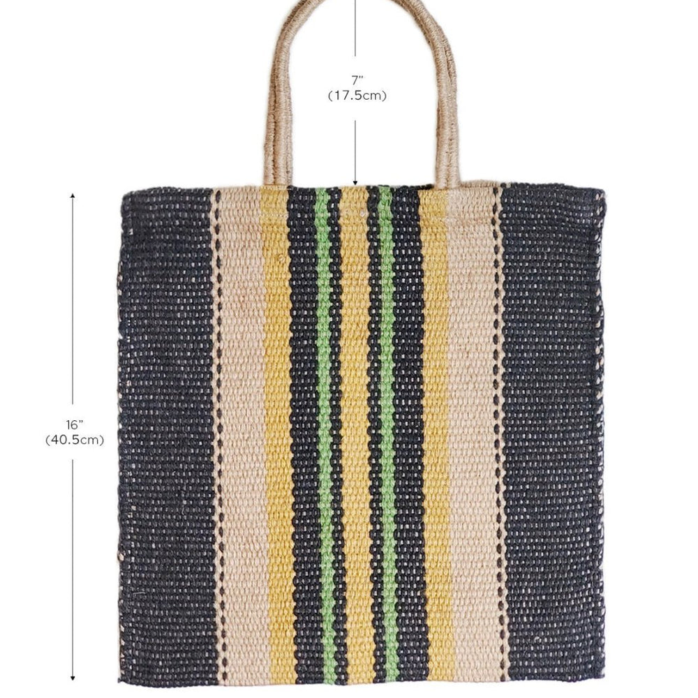 
                      
                        KORISSA Dora Jute Tote Bag - Multi Navy - lily & onyx
                      
                    