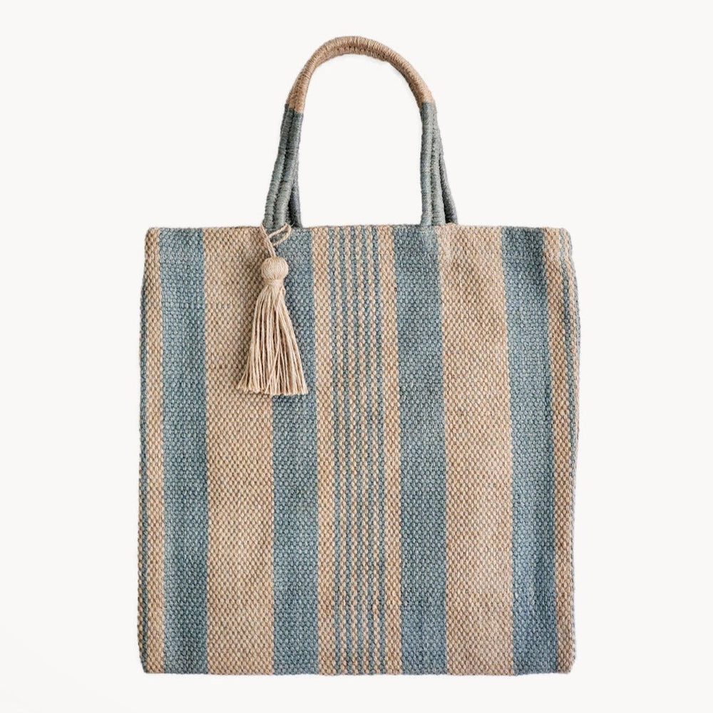 
                      
                        KORISSA Dora Jute Tote Bag - Pale Green - lily & onyx
                      
                    