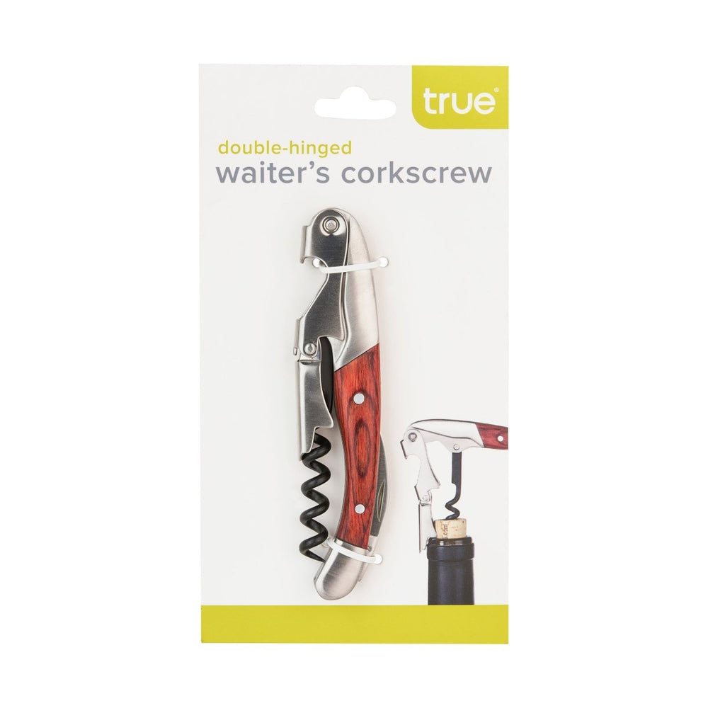 
                      
                        True Double - Hinged Waiter's Corkscrew with Wood Handle - lily & onyx
                      
                    
