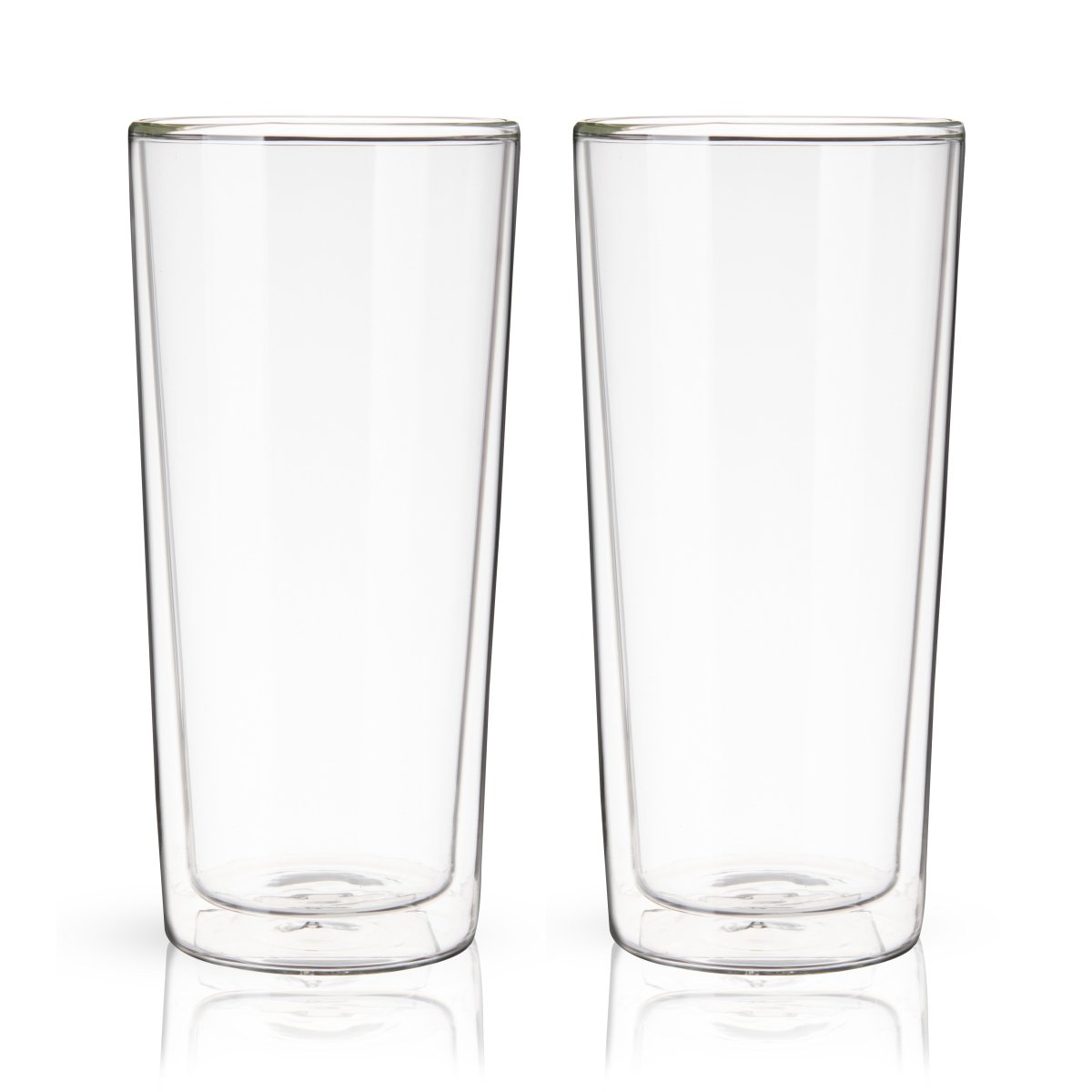 True Double Walled Pint Glasses, Set of 2 - lily & onyx