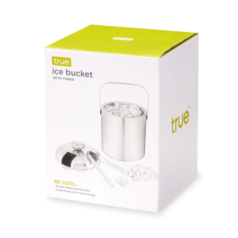 
                      
                        True Double Walled Stainless Steel Ice Bucket with Tongs - lily & onyx
                      
                    