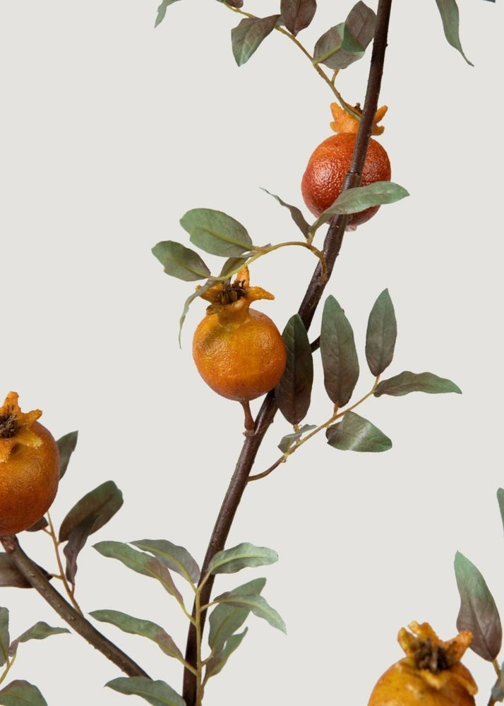 
                      
                        Afloral Dried Look Faux Pomegranate Branch - 44" - lily & onyx
                      
                    