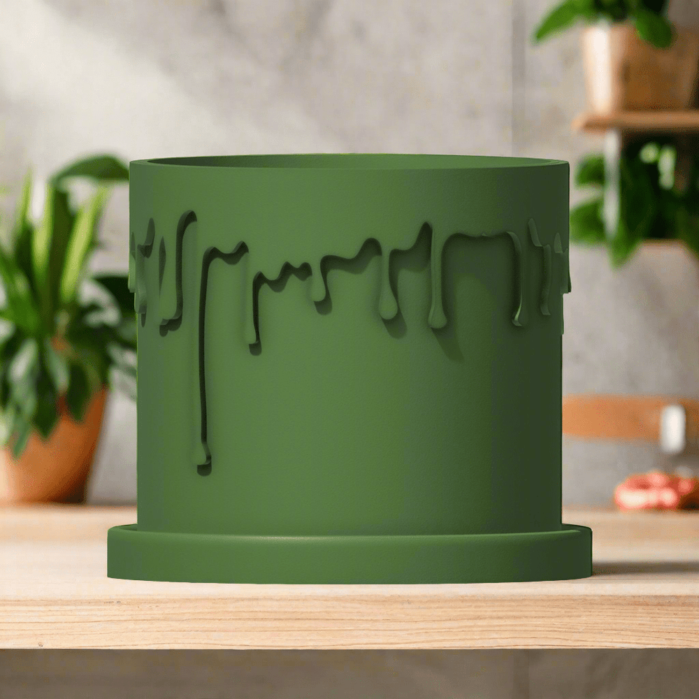 Rosebud HomeGoods Drip Effect Planter - lily & onyx