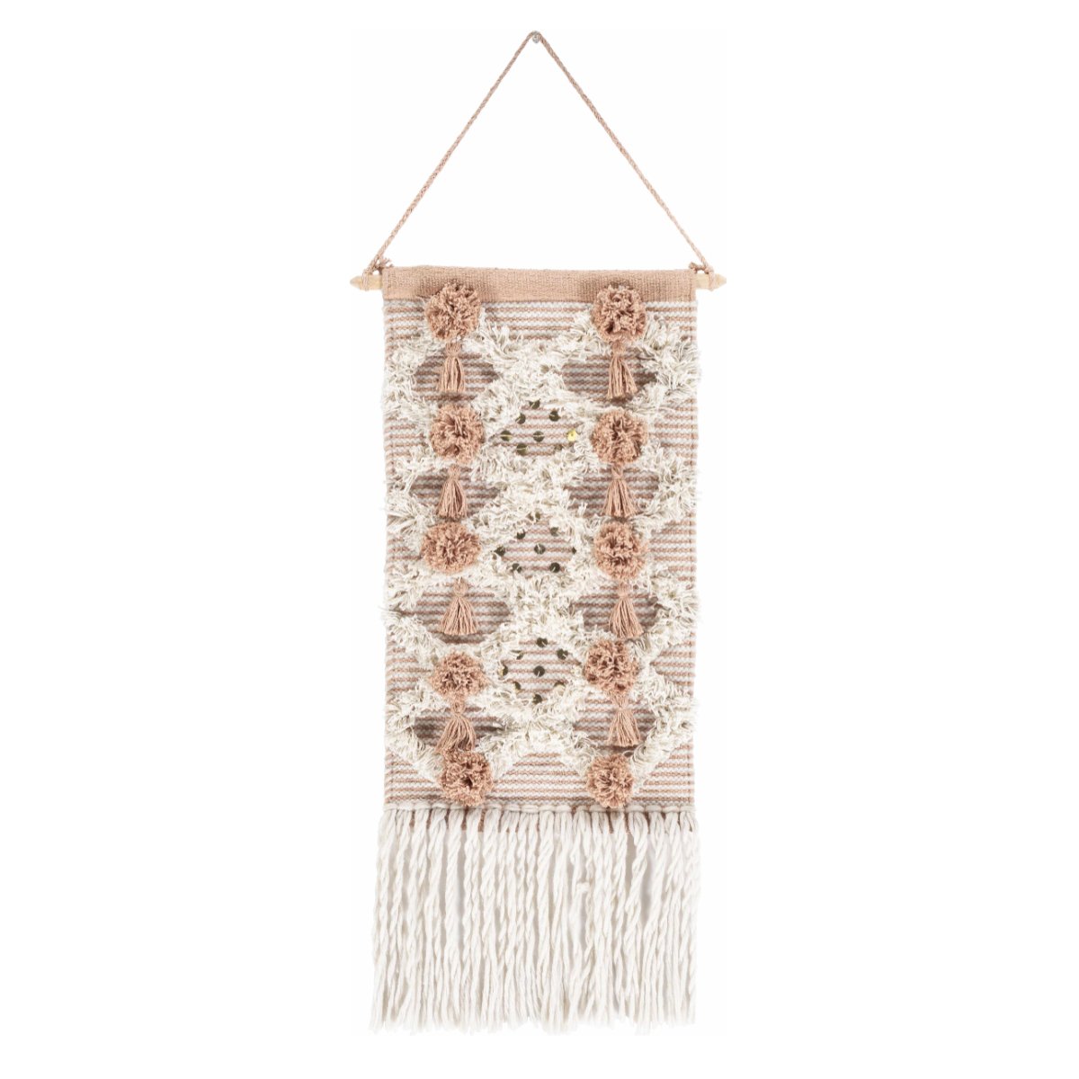 Boutique Rugs Drumore Beige Boho Wall Hanging - lily & onyx