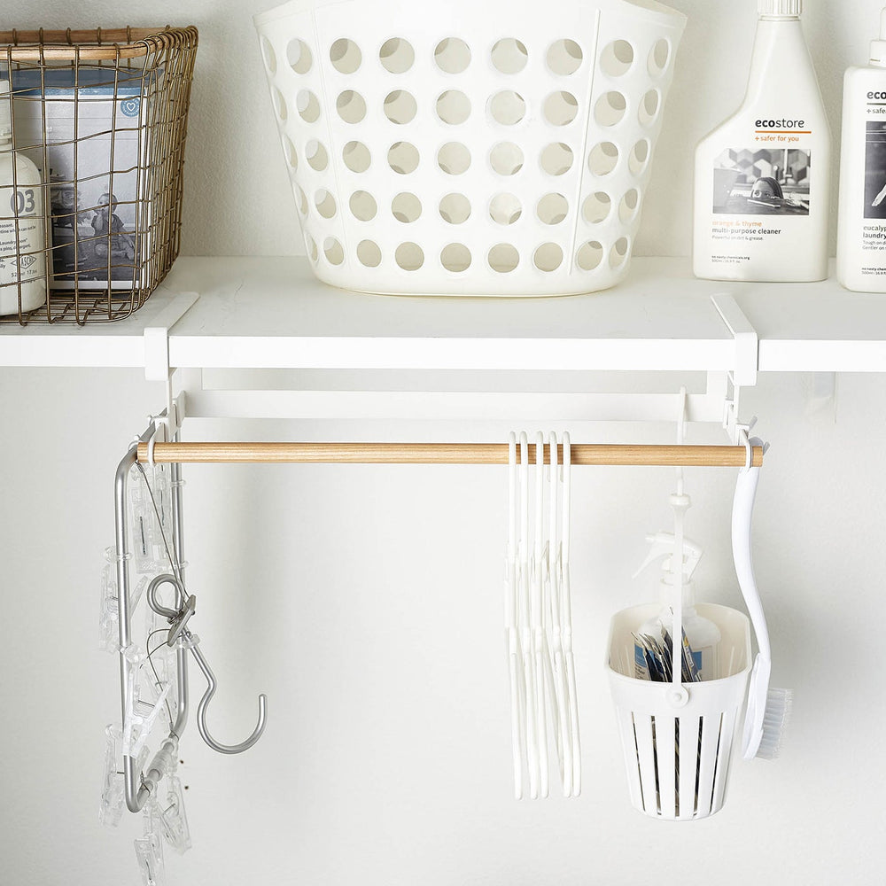 
                      
                        Undershelf Hanger - Steel + Wood
                      
                    