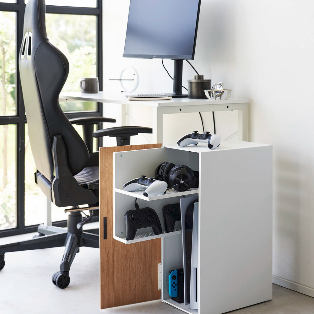 
                      
                        Video Game Storage Cabinet
                      
                    