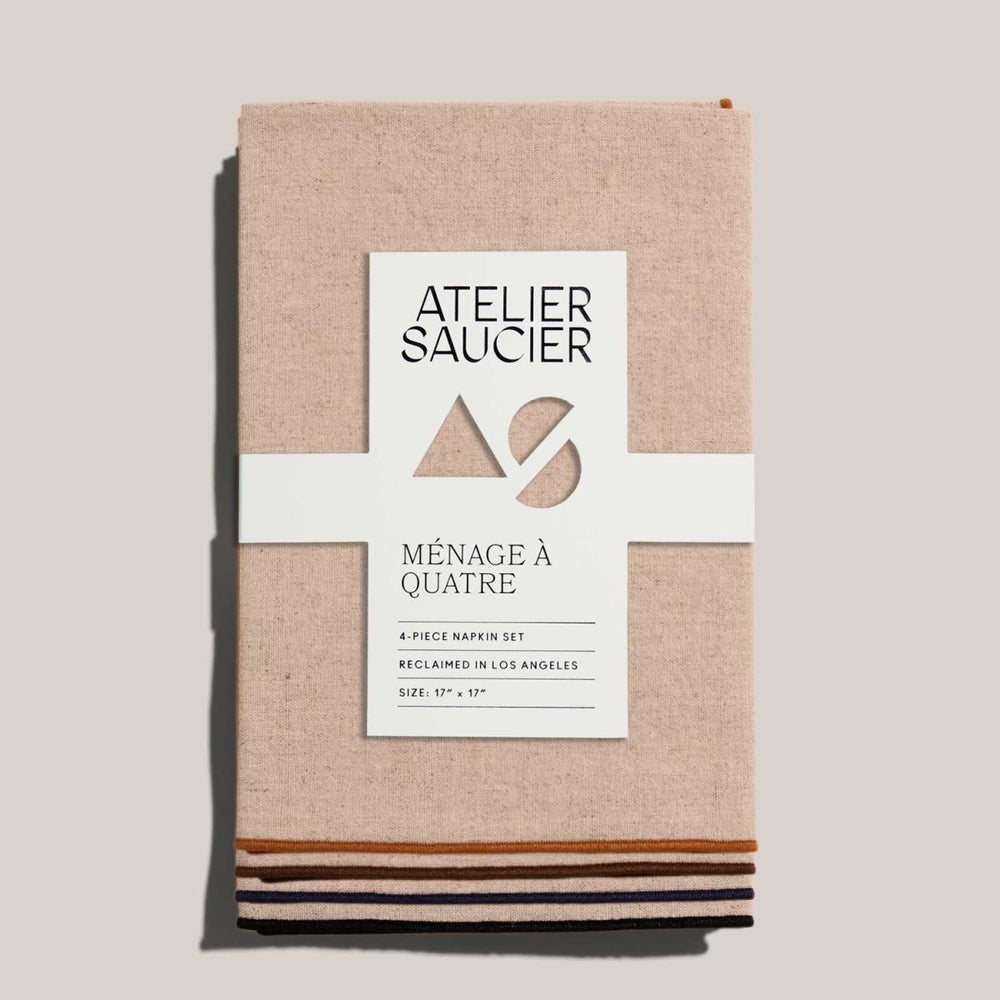ATELIER SAUCIER Dune Napkins | Set of 4 - lily & onyx