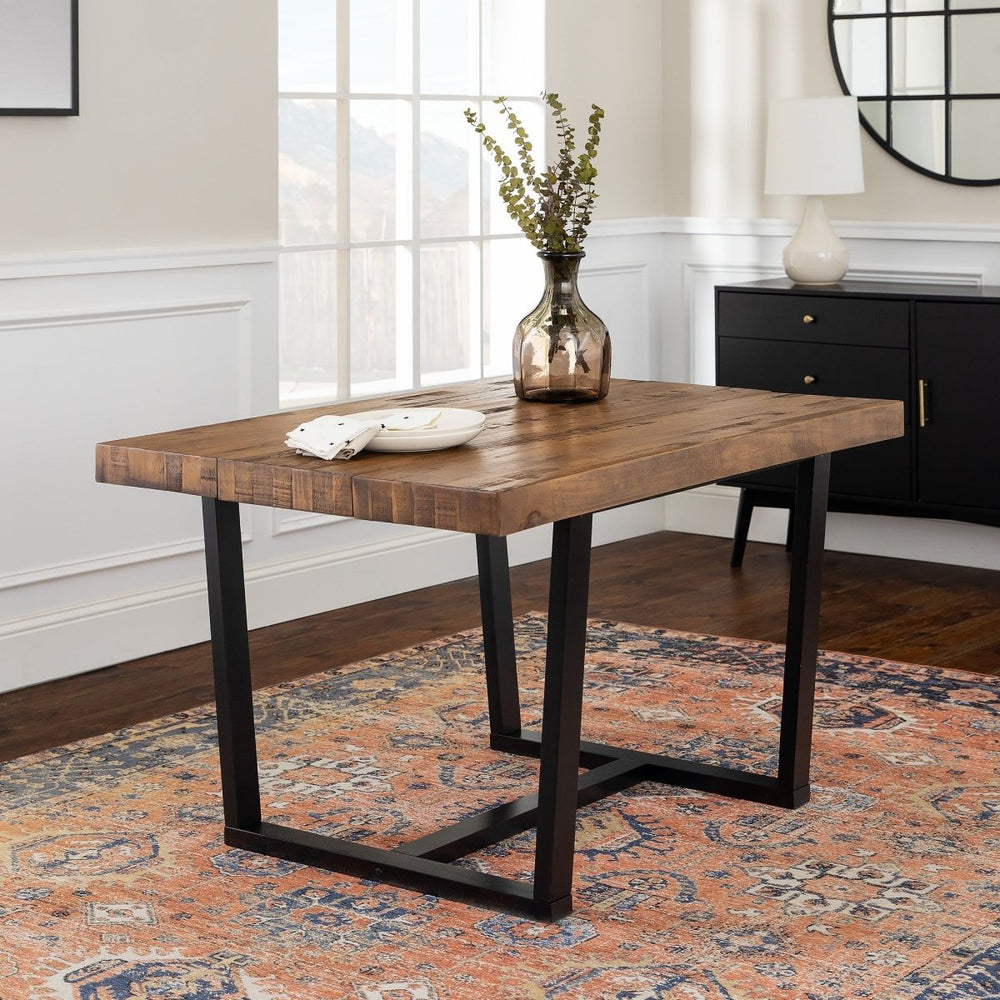 
                      
                        Walker Edison Durango Distressed Wood Dining Table - lily & onyx
                      
                    