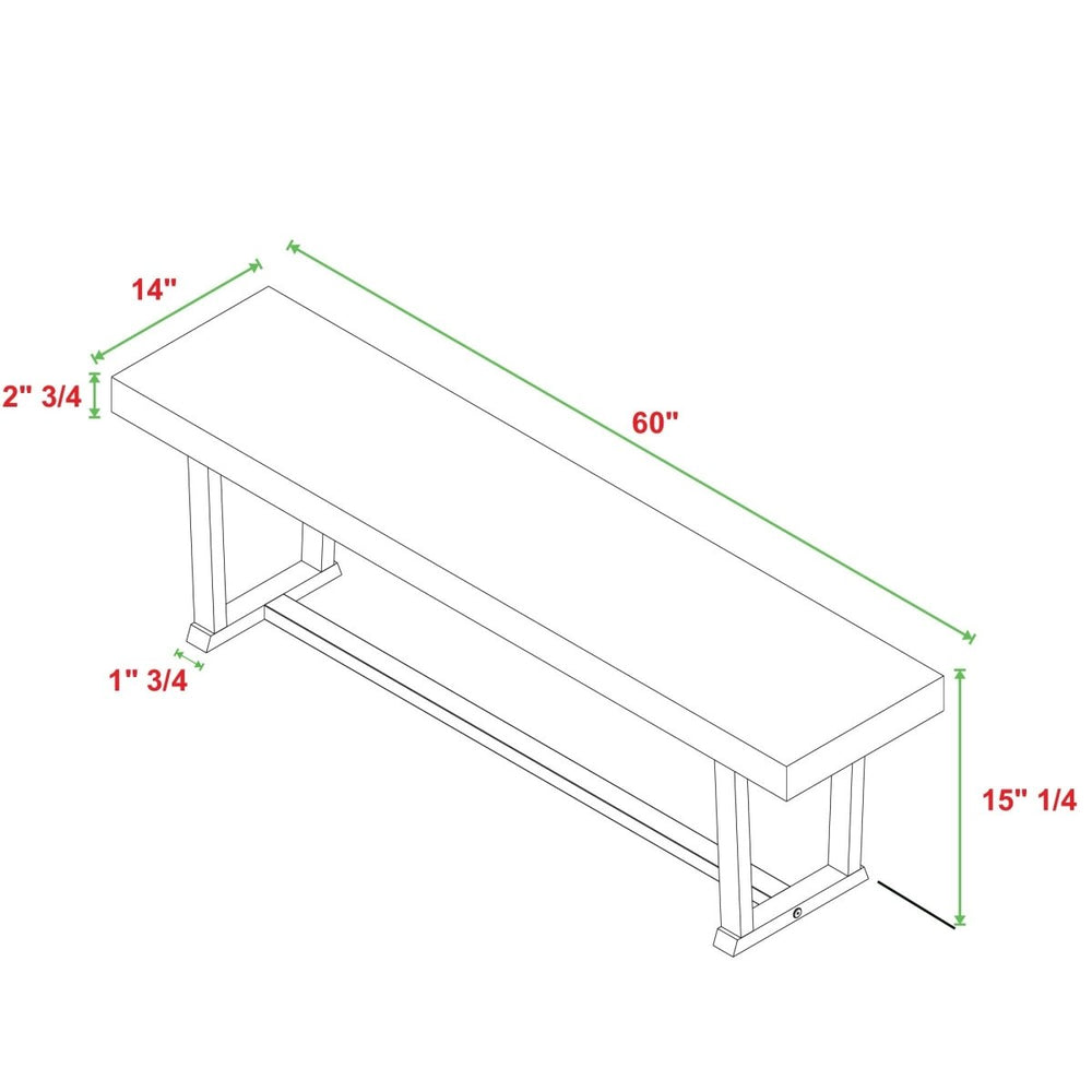 
                      
                        Walker Edison Durango Solid Wood Dining Bench - lily & onyx
                      
                    