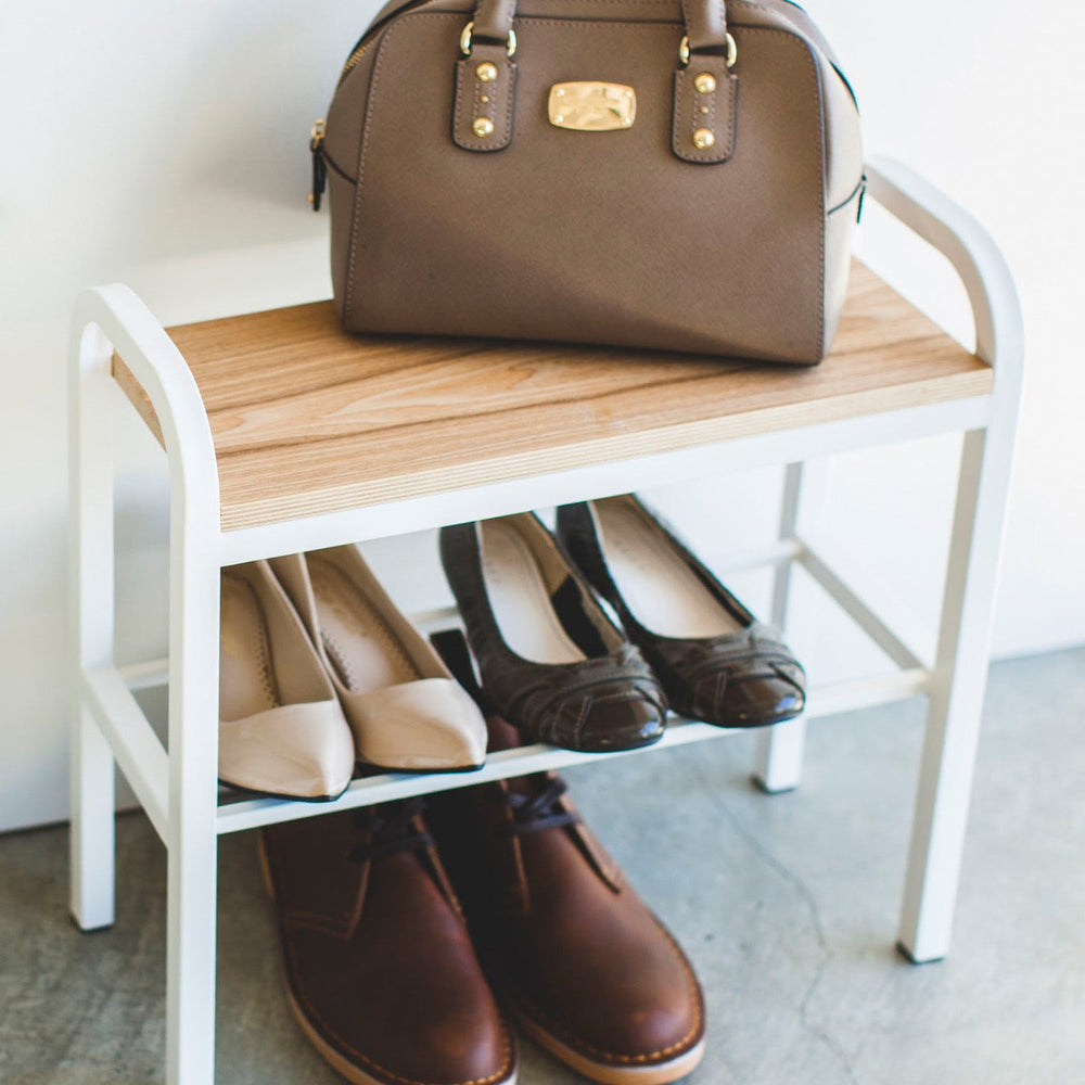 
                      
                        Shoe Organizer & Bench, 18" H
                      
                    