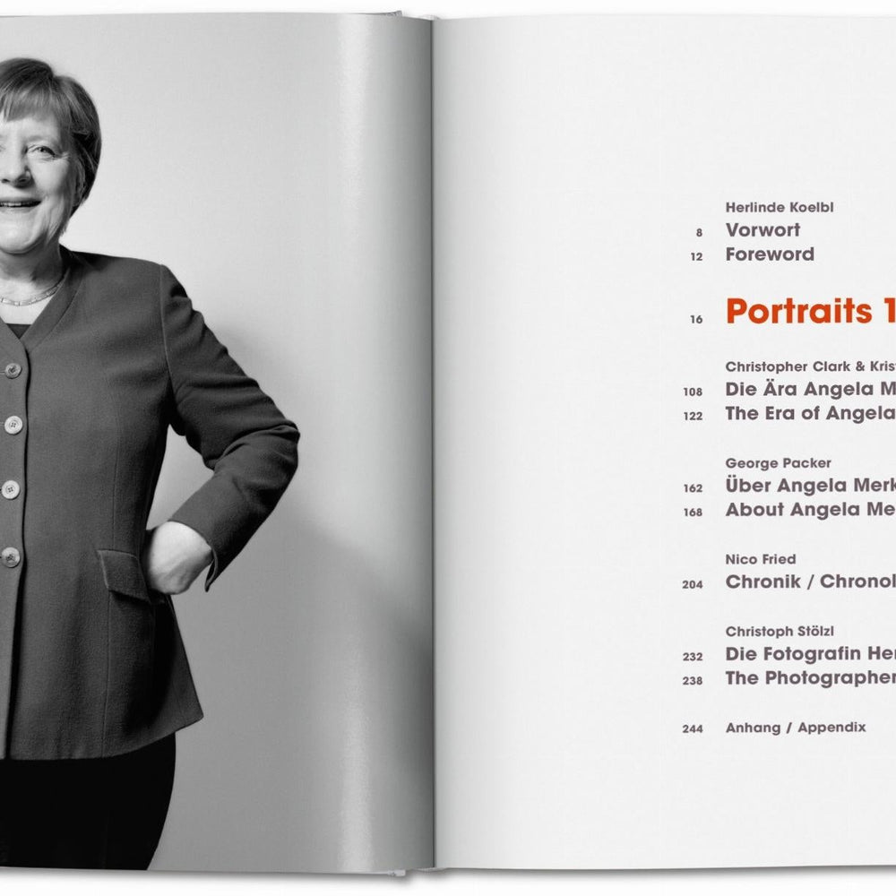
                      
                        Herlinde Koelbl. Angela Merkel. Portraits 1991–2021 (German, English)
                      
                    