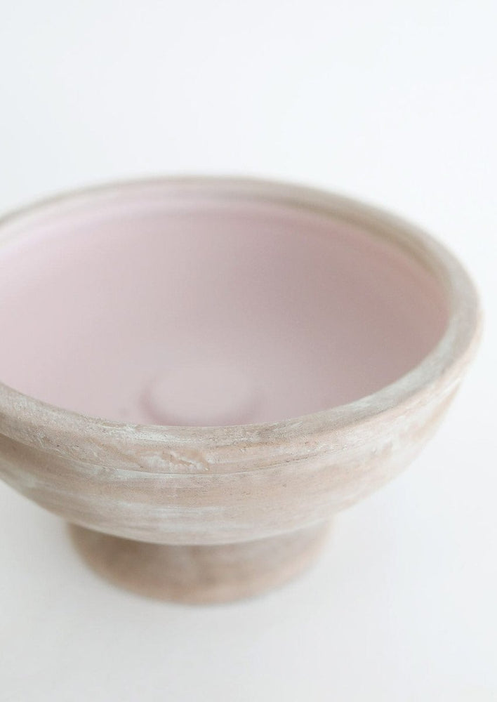 
                      
                        Afloral Earthy Mauve Ceramic Compote Bowl - 10.25" Wide - lily & onyx
                      
                    