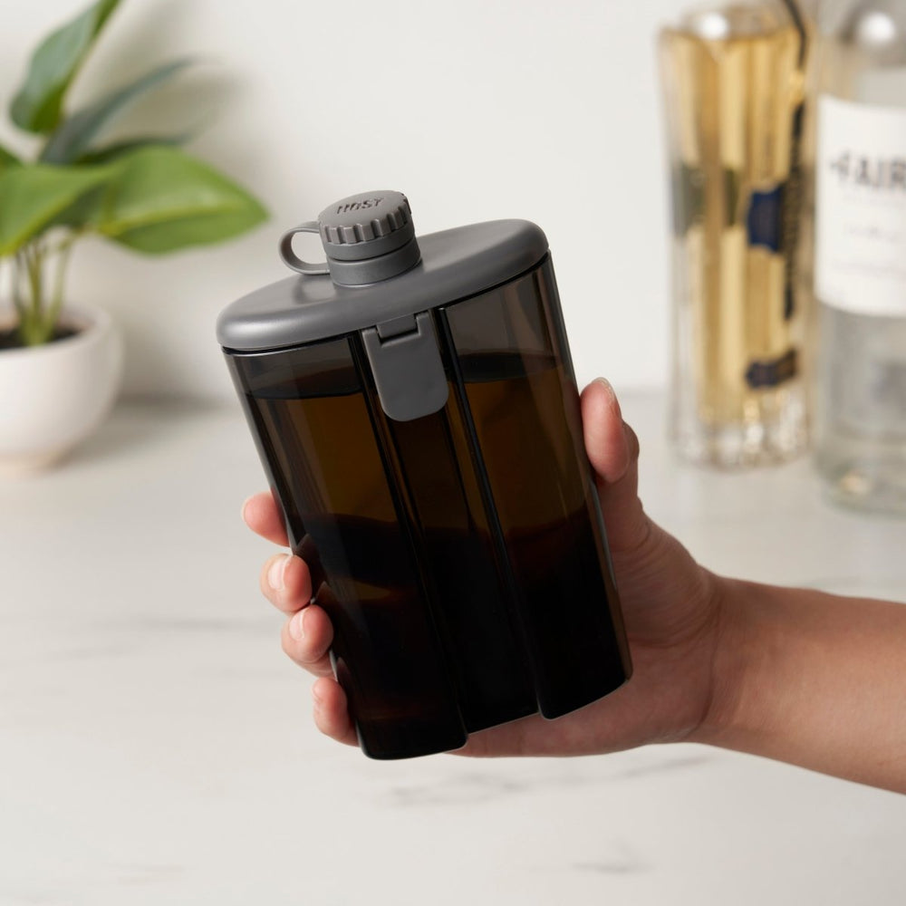 Host Easy - Fill Flask in Smoke Grey - lily & onyx