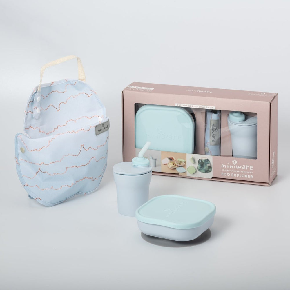 Miniware Eco Explorer Mess - Free Meal Set - Enchanted Sky - lily & onyx